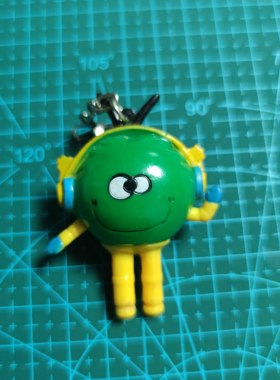 1984年枥木县博览会exposition tochigi吉祥物托比酱挂件钥匙链