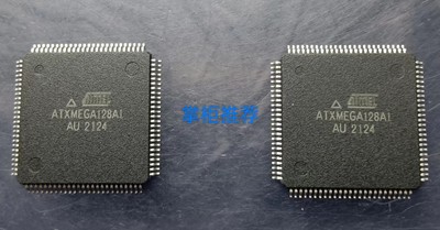 ATXMEGA128A1-AU TQFP-100 XMEGA微控制器 ATMEL全新