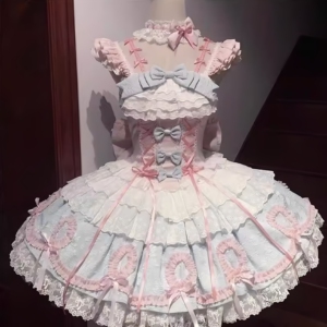 芙碟恋曲洛丽塔甜美蓬蓬连衣裙