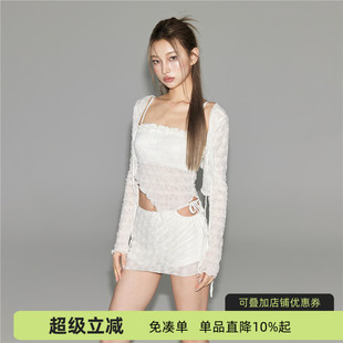 蘇拉娜公主三件套分體泳衣女保守顯瘦遮肚裙式 性感泡溫泉泳裝 長袖