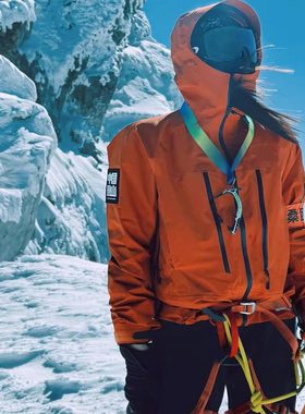 中国登山冲锋衣硬壳男女同款防水防风登山徒步旅游外套台州三门发