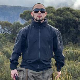 三门发EPTFE膜军鸟gen2.2硬壳冲锋衣防风防水透气户外登山服男