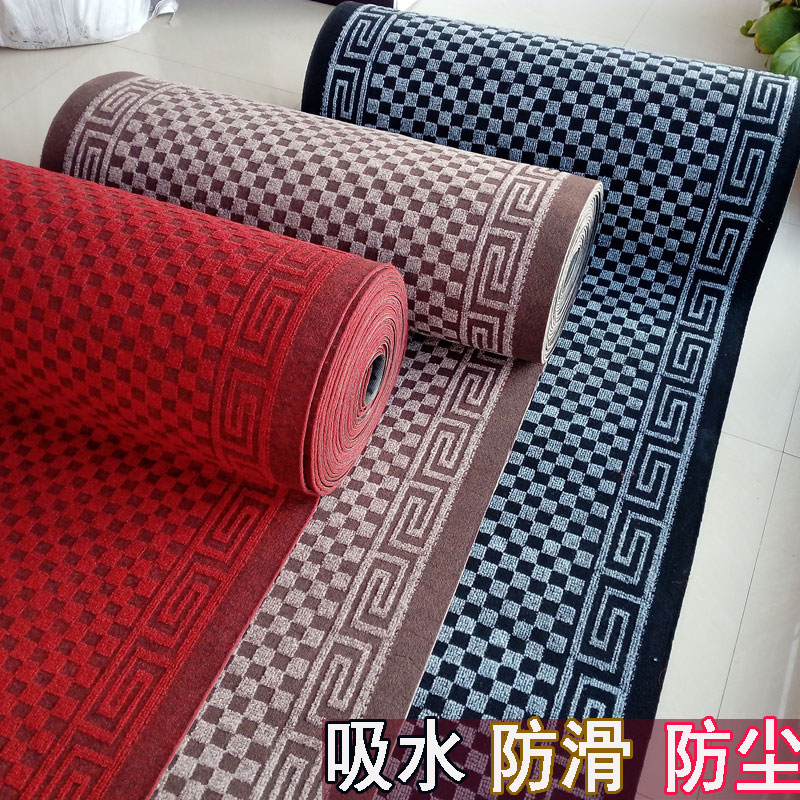 Màu xám chào đón sàn mat cửa khách sạn chào mừng bạn đến thảm 120 * 180 cửa mat bụi chống trượt mat