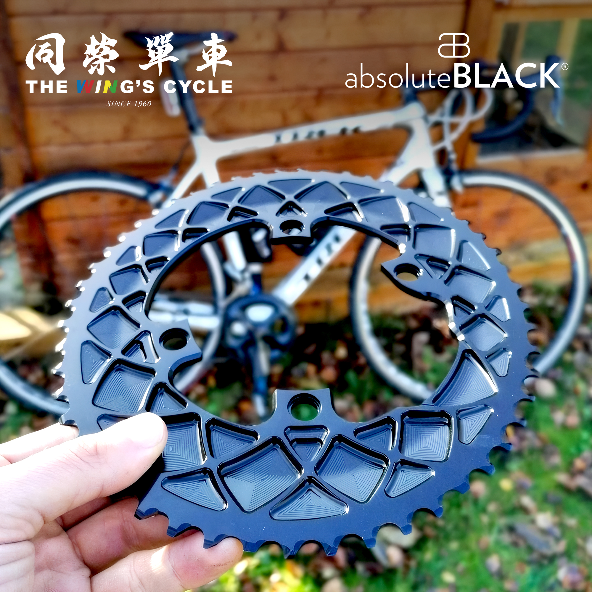 AbsoluteBlack公路自行车牙盘
