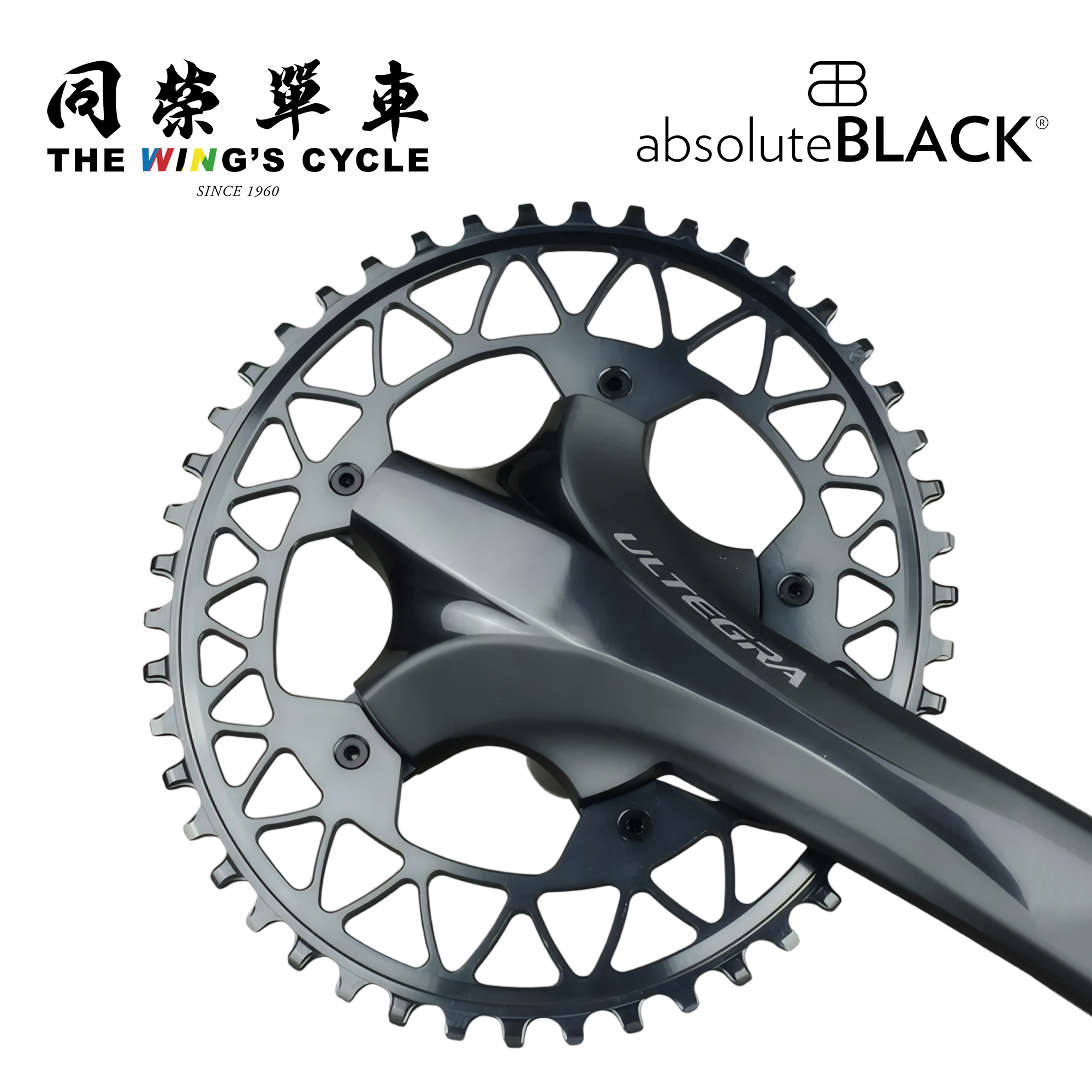 AbsoluteBlack椭圆公路越野盘片