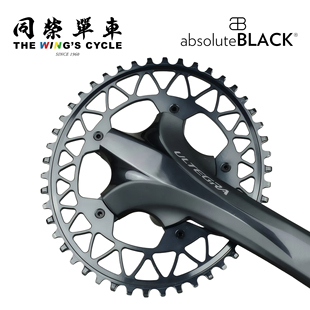 式 BB30直装 牙盘 GXP AbsoluteBlack椭圆形公路越野盘片BCD110X5