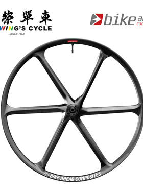 BIKE AHEAD Biturbo X山地自行车碳纤维六柱超轻轮组越野马拉松