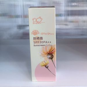 正品贝比拉比婴儿防晒霜SPF30PA++ 儿童孕产妇轻薄透气防晒黑晒伤