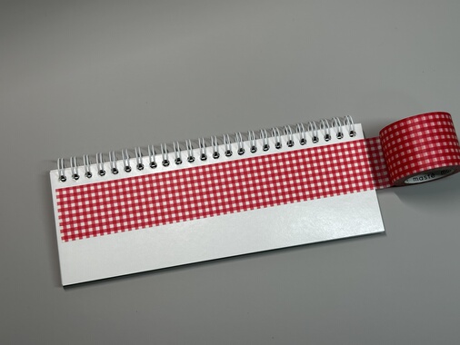 现货胶带分装MARK’S宽桌布手帐和纸胶带格子