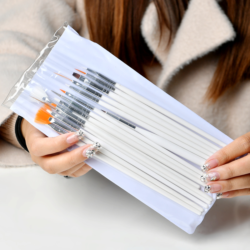 15支描边画笔套装色粉笔上色