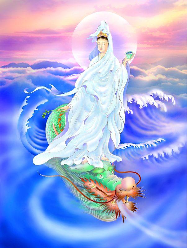 三十三观音菩萨像电子版 高清佛像图片jpg临摹素材33幅