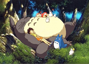 龙猫数字油画电子版 ipad填色线稿素材 可打印