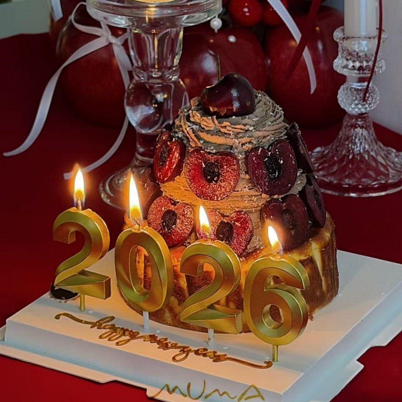 2026新年亚克力蛋糕装饰插件数字蜡烛除夕元旦跨年甜品烘焙装扮,节庆用品/礼品,节日装扮用品,淘宝优惠券,粉丝福利购,淘宝优惠卷
