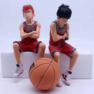 生日蛋糕装饰摆件 篮球球鞋灌篮高手樱木流川枫烘焙西点场景装扮