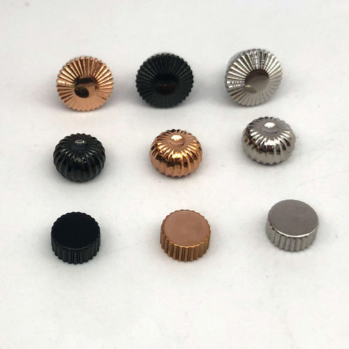 手表配件44mm表壳把头不锈钢表冠适合ETA6497/6498ST3600手动机芯