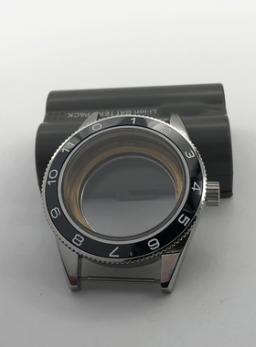 41mm手表表壳 陶瓷外圈 适合eta2836,DG2813,美优达82系列机芯用