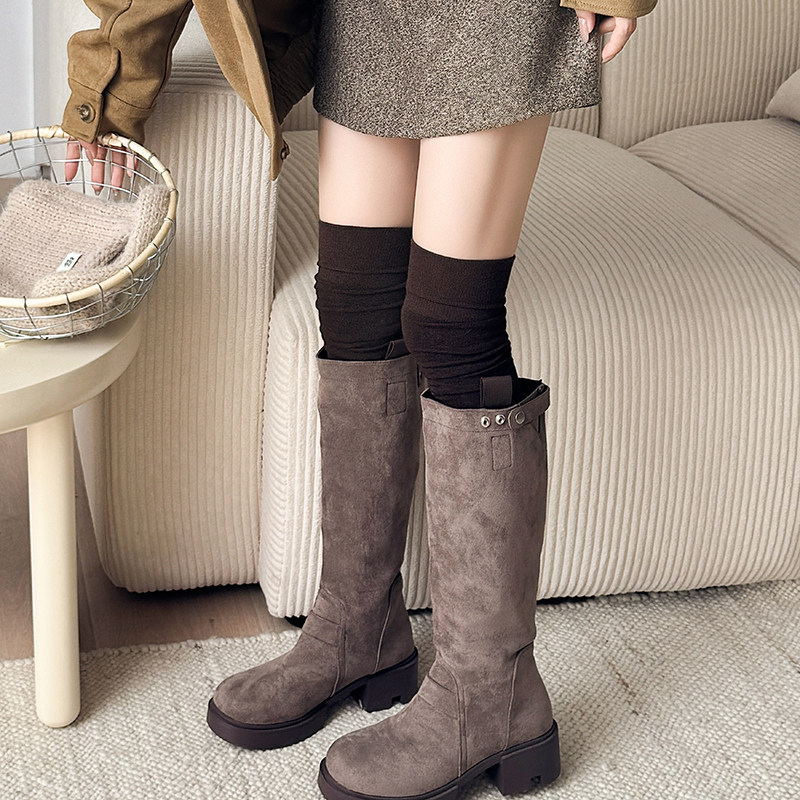 无骨百搭过膝长筒袜袜子女秋冬款平板纯色保暖显瘦配长靴堆堆长袜,女士内衣/男士内衣/家居服,长筒袜,淘宝优惠券,粉丝福利购,淘宝优惠卷