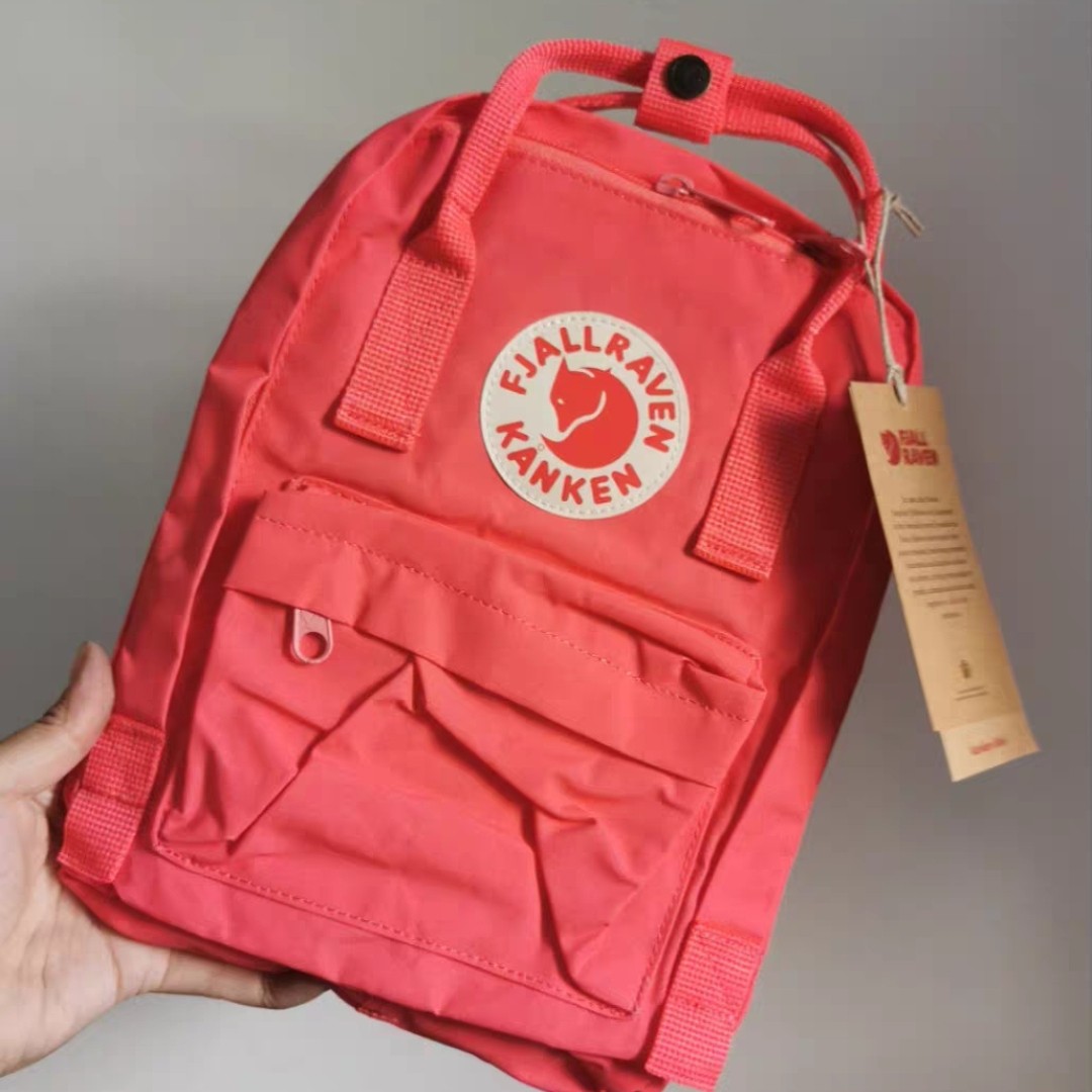 清 17年库存货 北极狐kanken双肩旅游休闲潮背包男学生包mini小号