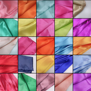 色丁布礼服面料睡衣绸缎面料束口袋礼盒包装婚纱婚庆包边布 包邮