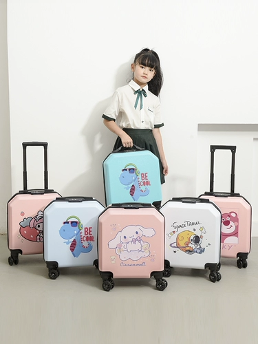 Милый универсальный чемодан для путешествий, в корейском стиле, делается под заказ, с печатью вашего логотипа