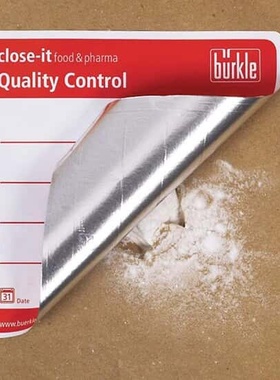 进口Burkle 食品和药品密封标签 5303-2017