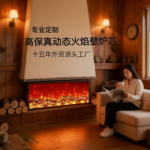 德国芯片仿真火焰电子壁炉取暖器