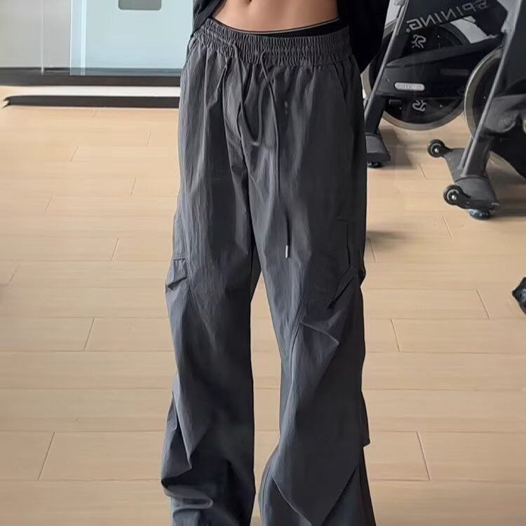 夏季潮牌冲锋裤伞兵美式工装裤