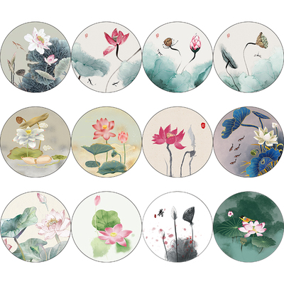 布料diy手工编织收纳中国风亚麻