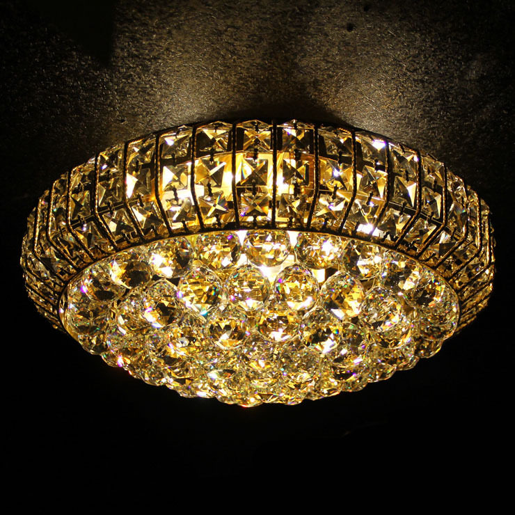 欧式吸顶灯客厅餐厅饭厅卧室K9/埃及AFOUR进口圆形水晶灯饰灯具