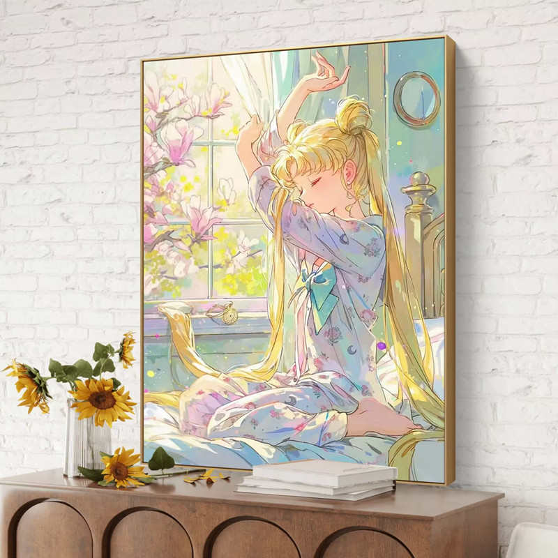 美少女战士月野兔钻石画十字绣