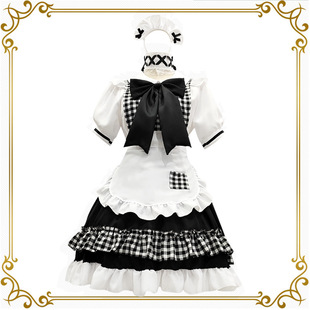 预售日系可爱风lolita女仆装性感cosplay女装女仆制服连衣裙套装