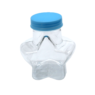 蓝盖星星瓶子diy手工玩具小配件收纳存放 化学实验粉末器材分类