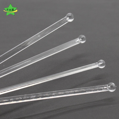 4X18mm1包10只 实验室烧杯手动搅拌棒化学试验小制作配件材料