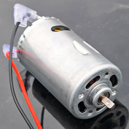 555电机7.4V滚珠轴承端子线马达diy自制模型遥控车玩具配件电动机