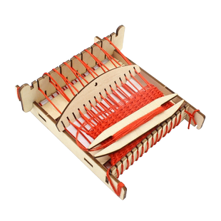 织布机材料包纺线车纺织模型四大发明手工自制科技女生制作小发明