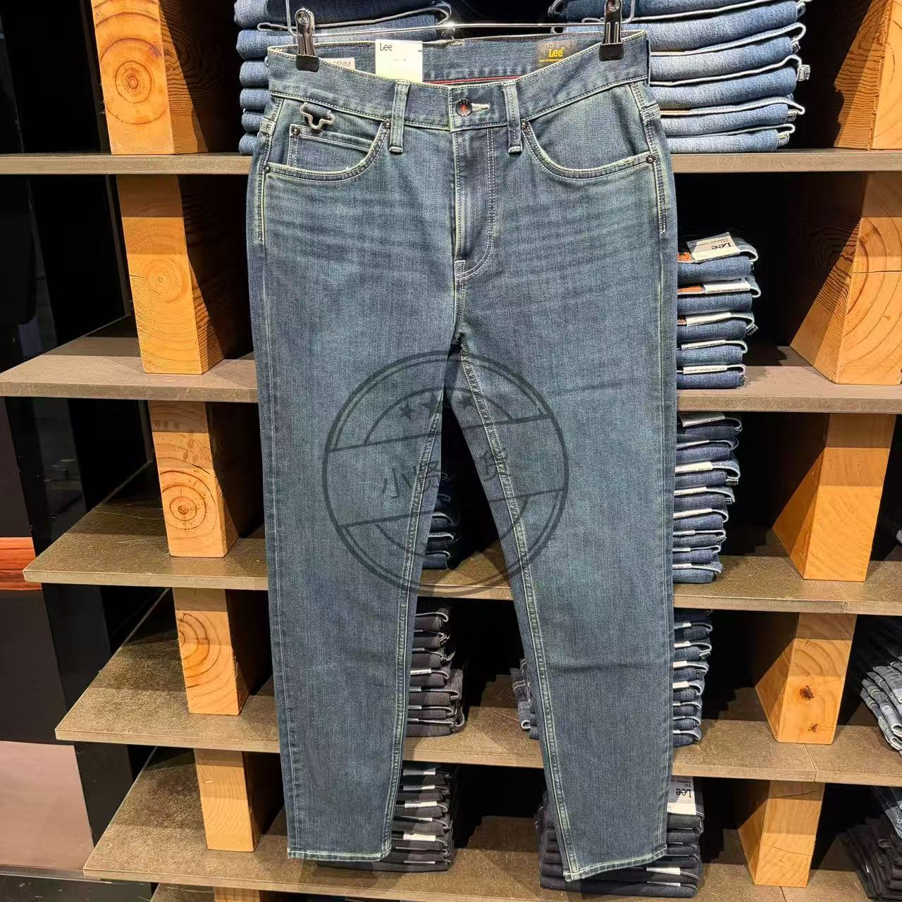 [加绒保暖]Lee暖岩厚款731锥形牛仔男裤 LMB2467315FF00F-A06116