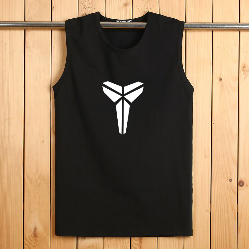 Không tay vest nam triều hip hop tide thương hiệu cotton lỏng bóng rổ vest tay áo t-shirt sinh viên thể thao bãi biển mùa hè vest