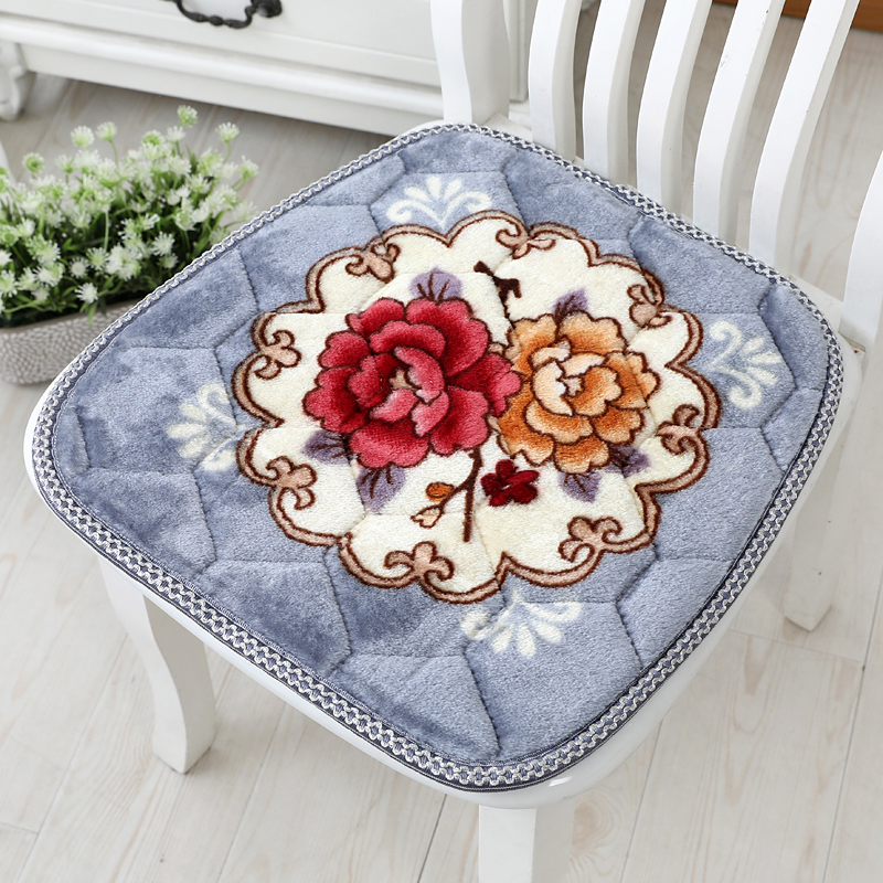 四季通用毛绒坐垫饭店餐厅带绑绳椅子垫可水洗坐垫居家保暖凳子垫,居家布艺,椅垫,淘宝优惠券,粉丝福利购,淘宝优惠卷