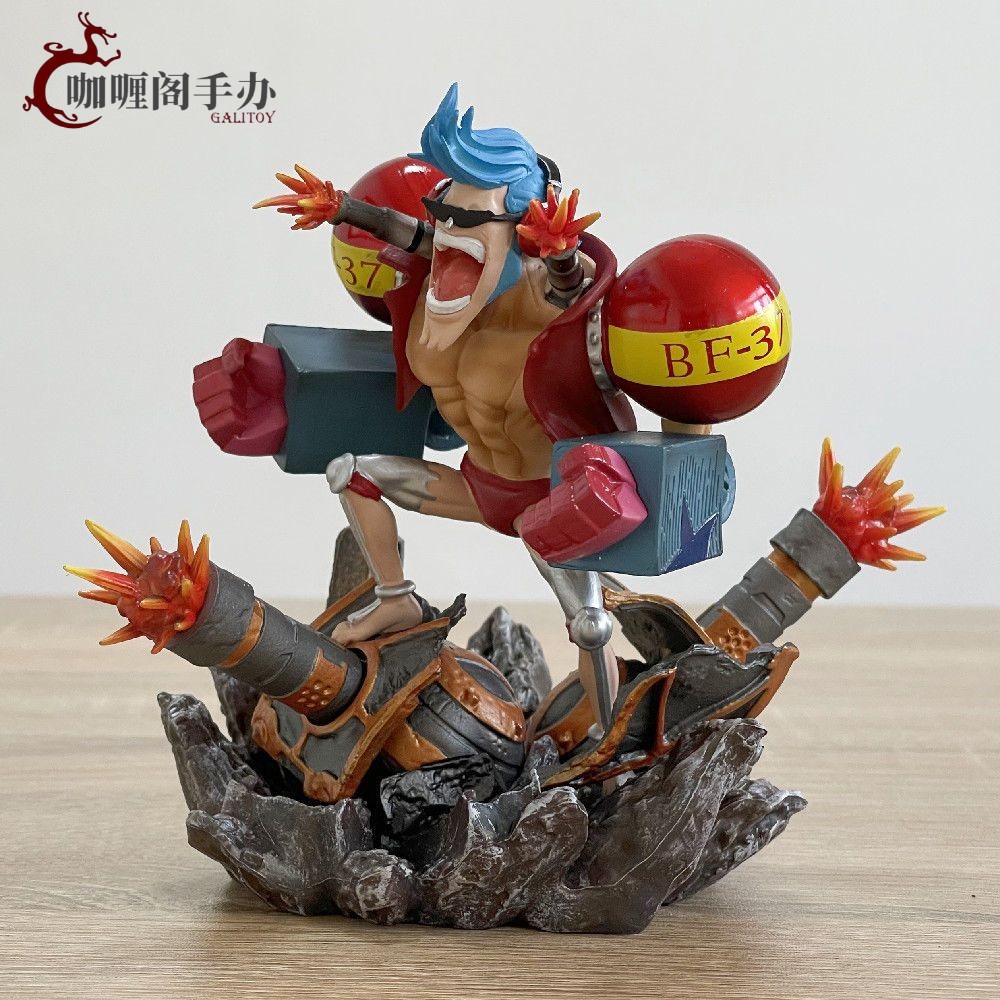 海贼王 弗兰奇 草帽十人团 手办 摆件 搞怪礼物 墨镜肌肉男