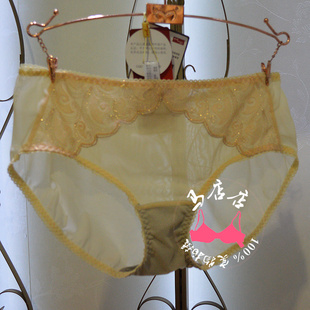 577配裤 美思内衣女内裤 D576配套中腰性感网纱文胸576 三角裤 正品