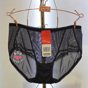 463配套网纱女三角内裤 美思正品 458 文胸457 D457 内衣