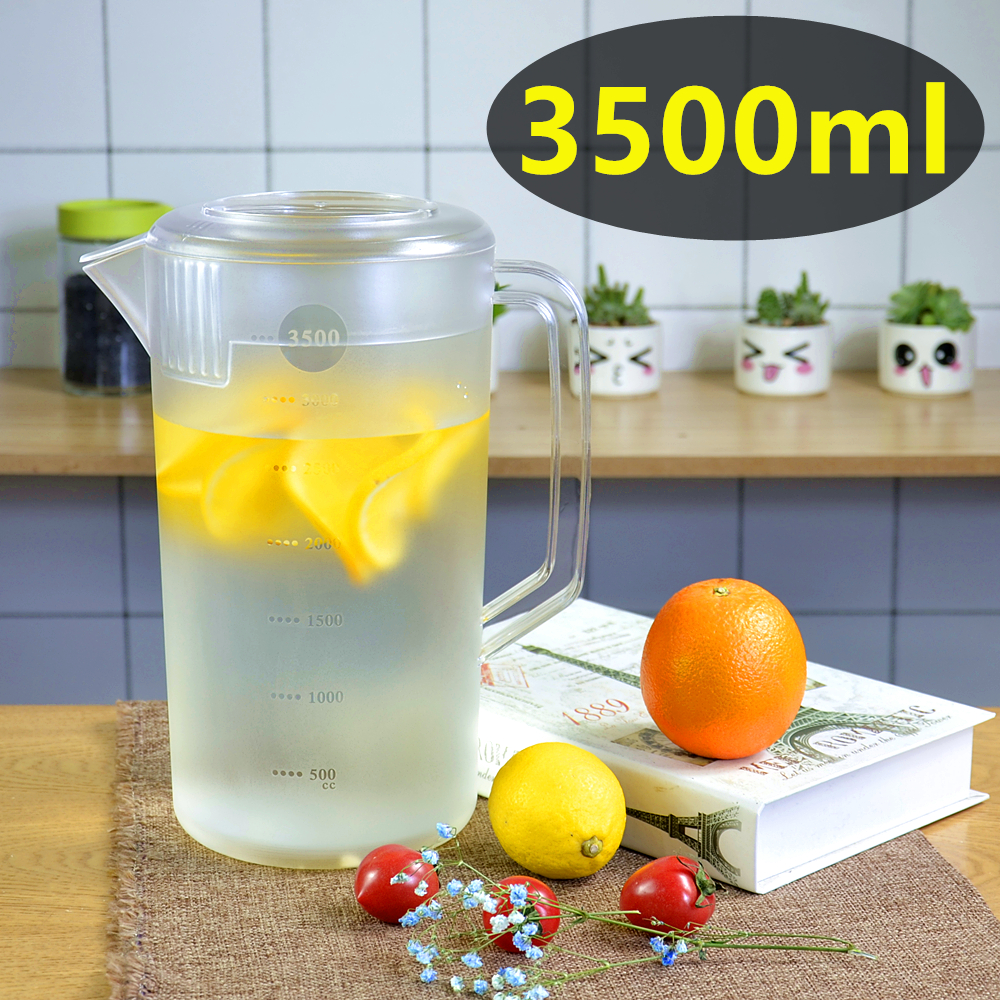 3500ml家用塑料冷水壶抗摔加厚