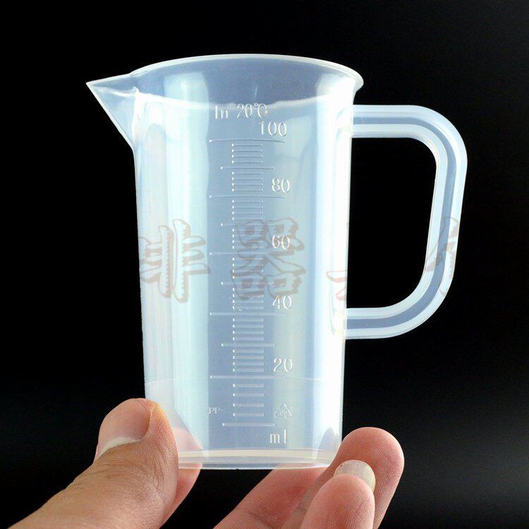 100ml 100cc 塑料量杯透明PP量杯 小容量量杯烘焙量杯 吧台盎司杯