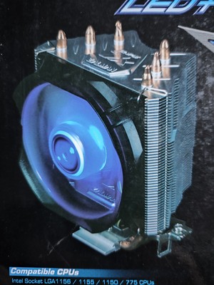 zalman cnps 7x三铜管散热器 1700散热器 amd风扇 intel散热器