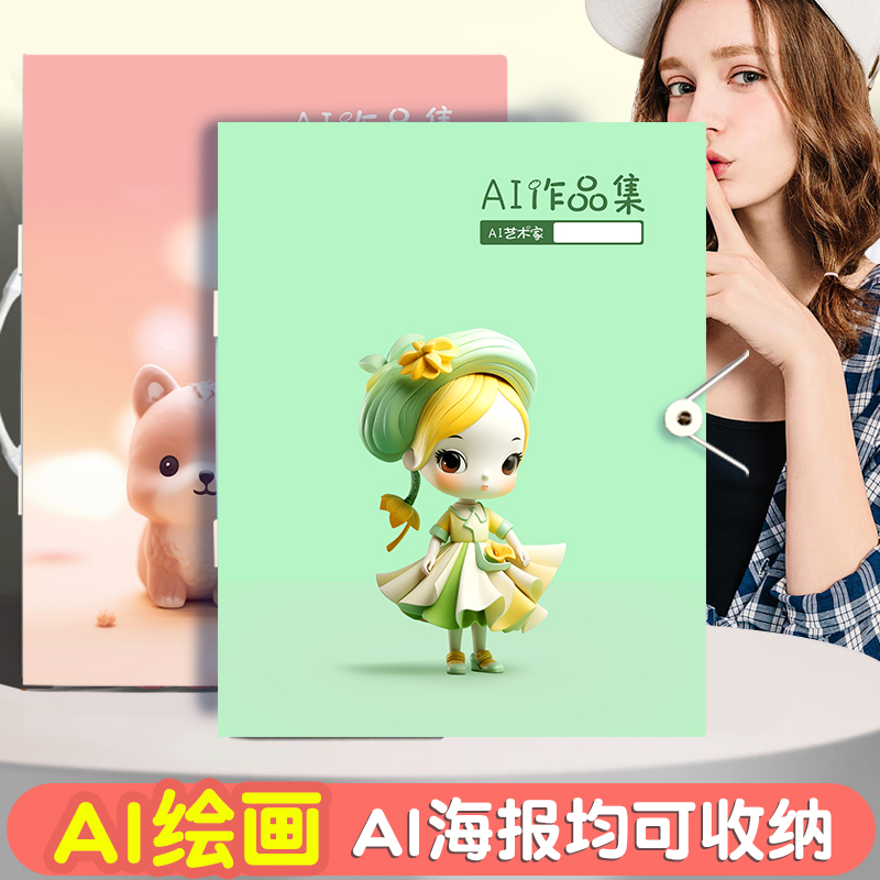 云硕AI设计作品集收纳册可定制