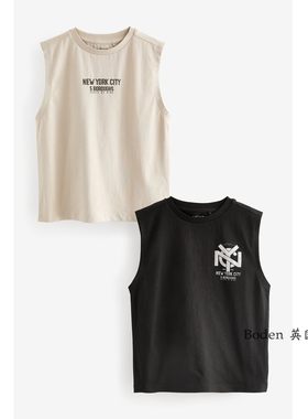 正品现货！NEXT纯棉背心儿童内衣