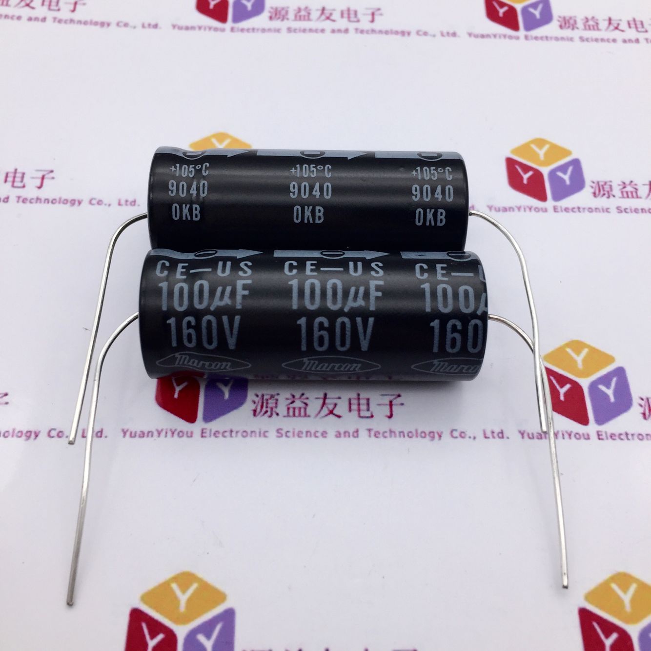 原装XICON轴向 卧式电解电容160V100uF 16*40 穿心100uF160V