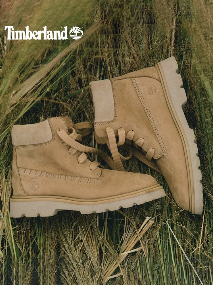 Timberland添柏岚 6 Inch 舒适百搭 短靴女款棕色A42F8 杭州仓WY