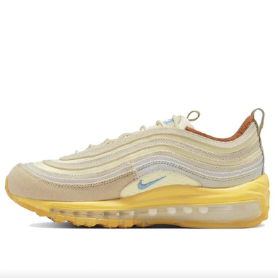 Nike Air Max 97 跑鞋 女款/米色/黄色/蓝色DV1489-141嘉兴顺丰仓