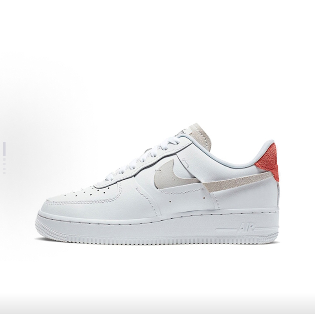 Nike Air Force 1 断钩 低帮 板鞋 女款 红蓝898889-103江西TT仓